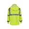 Neese Hi-Vis Parka, Polyester with Polyurethane Coating, Lime, M 91001-40-1-LIM-M - alternate 2